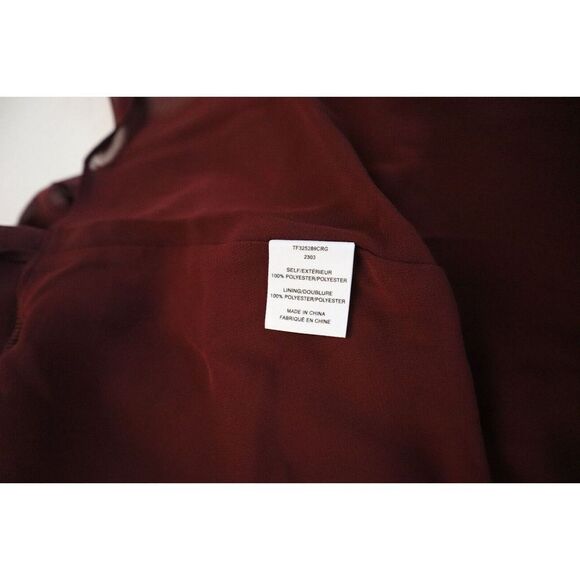 Derek Lam Burgundy Midi Dress XL sizing - Picture 13 of 13